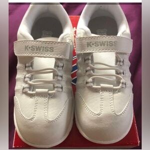 K-Swiss white toddler sneakers Unisex Size 10